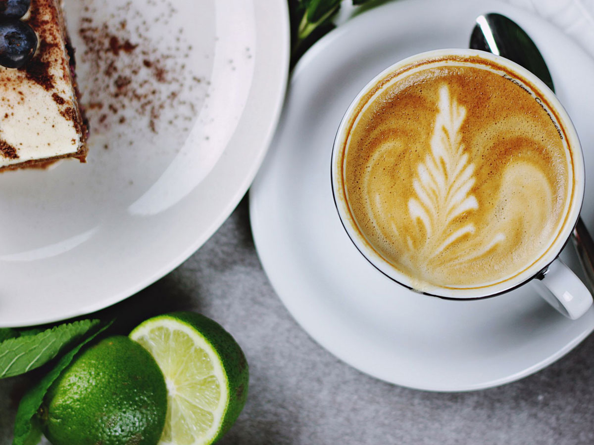 birds eye view of coffee in sunshine coast housing estates